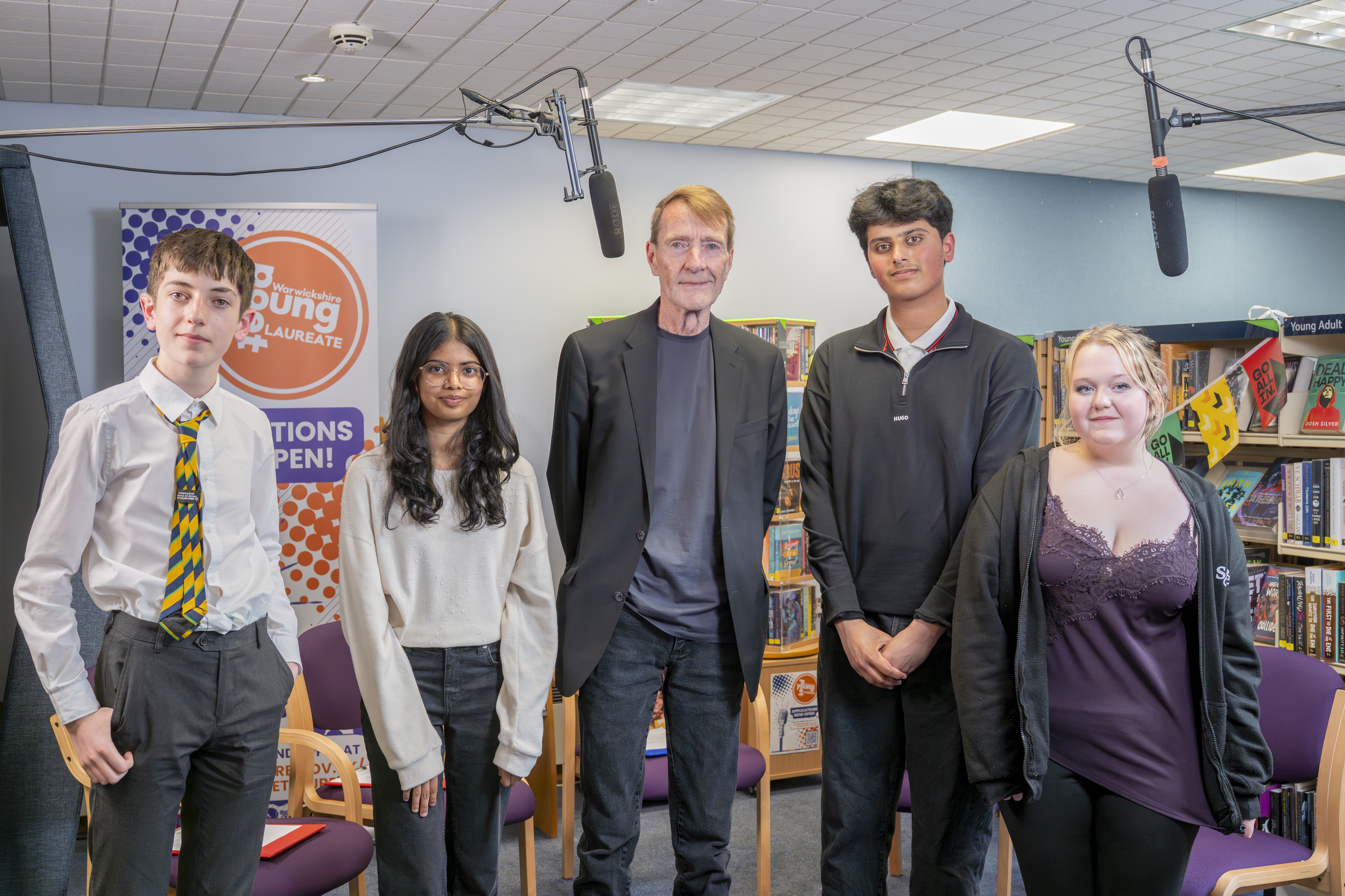 Lee Child at Leamington Library 13May26 5400px-05551