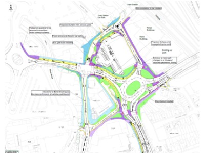 Leicester road gyratory
