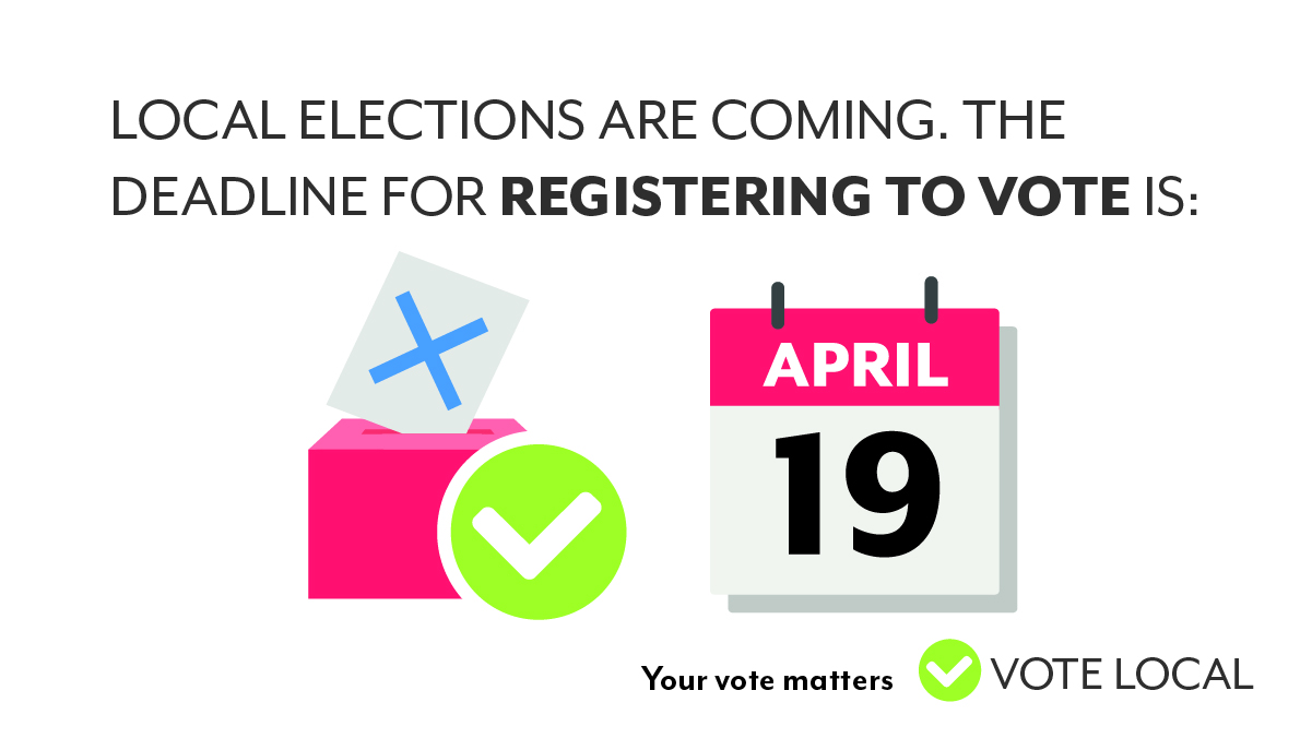 Local elections  REGISTER