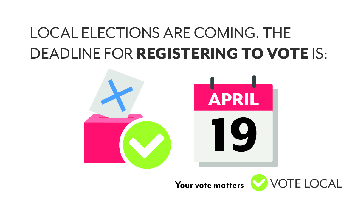 Local elections REGISTER