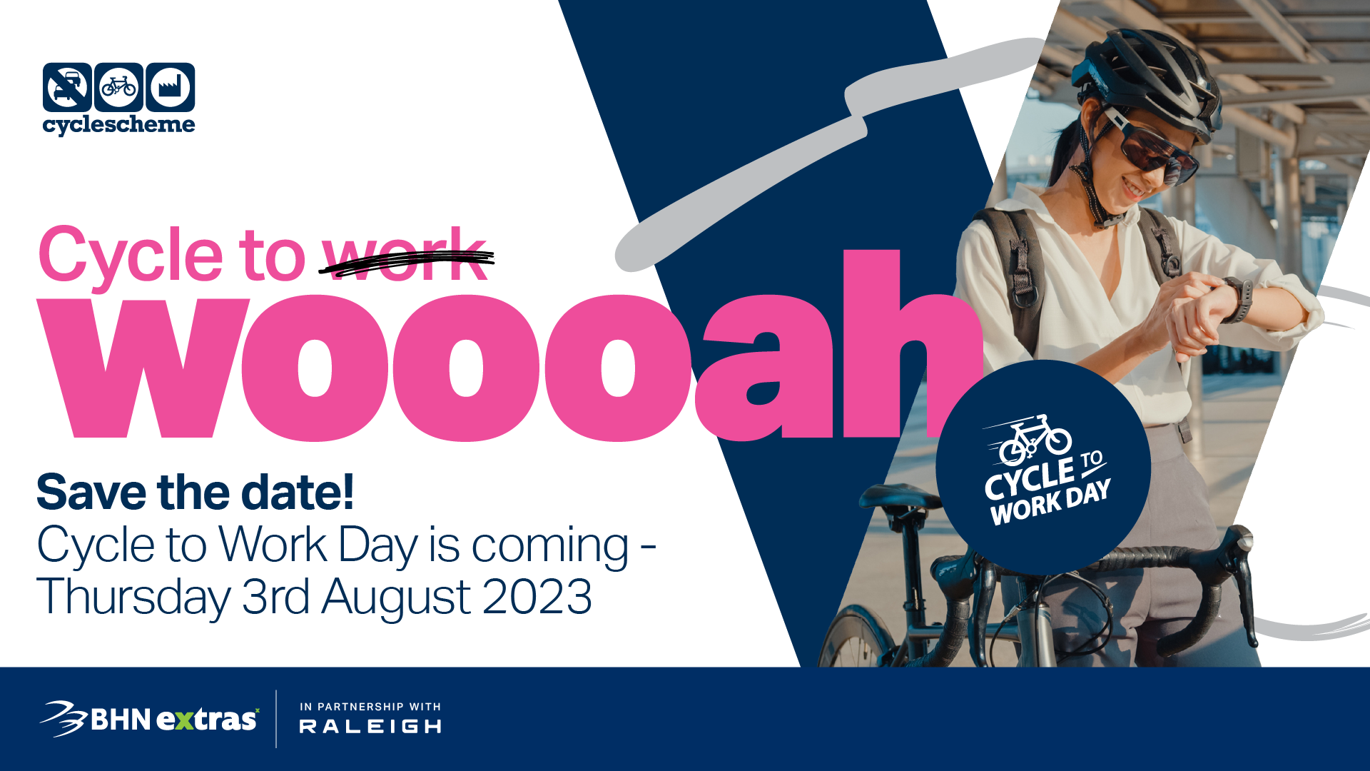 Get on your bikes to support National Cycle to Work Day 2023