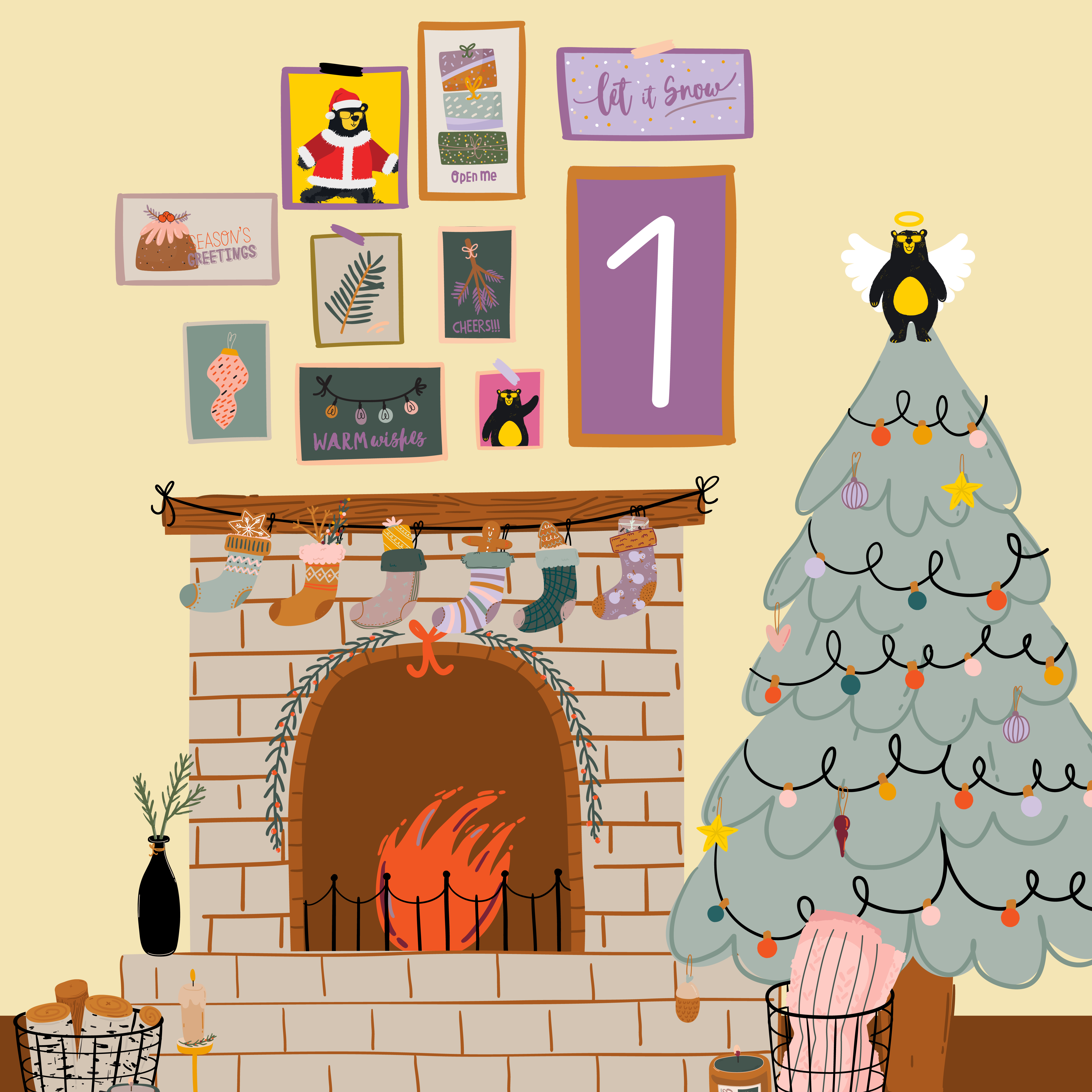 Child Friendly Advent Calendar - Day 1