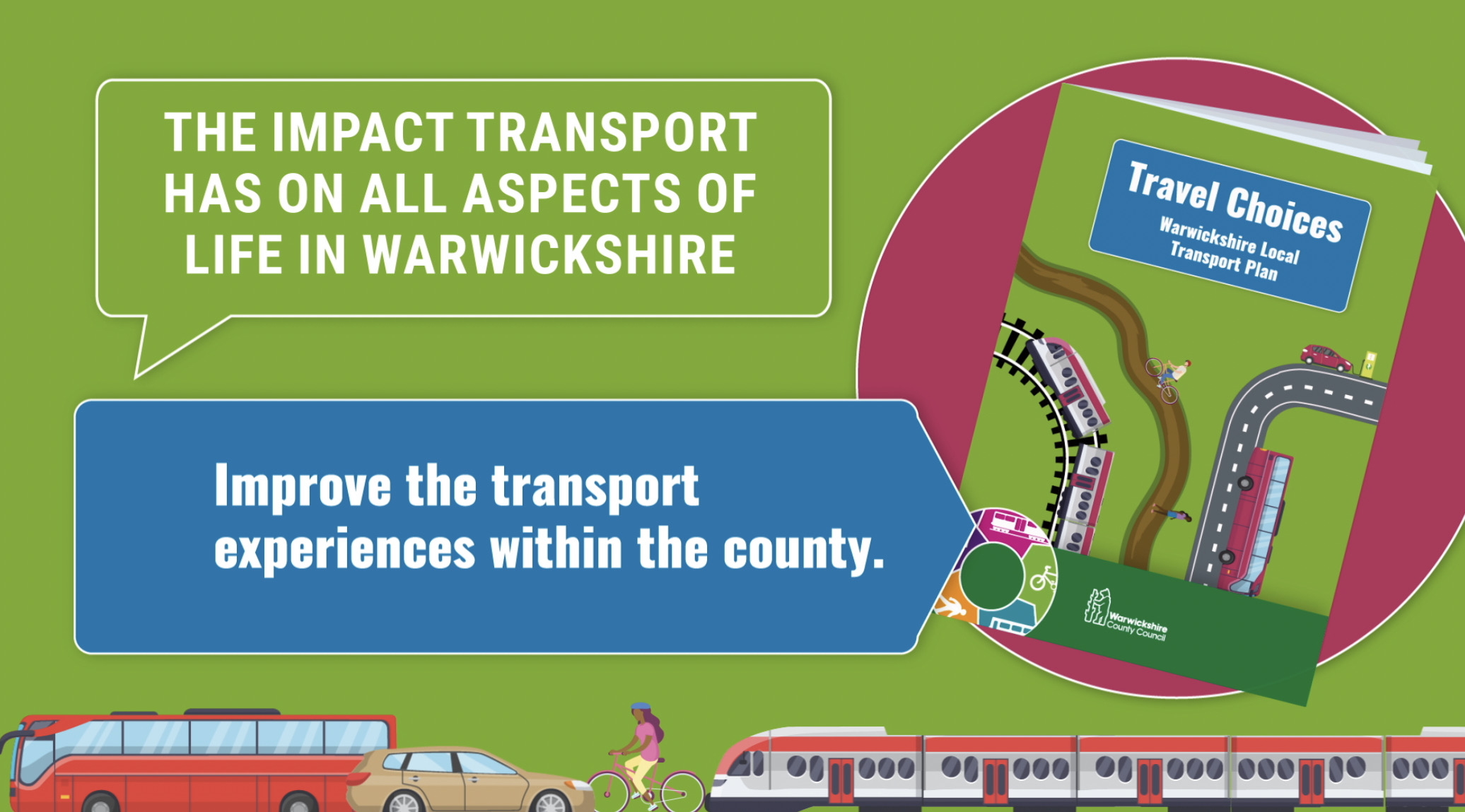 Warwickshire seeks further opinions on its Local Transport Plan