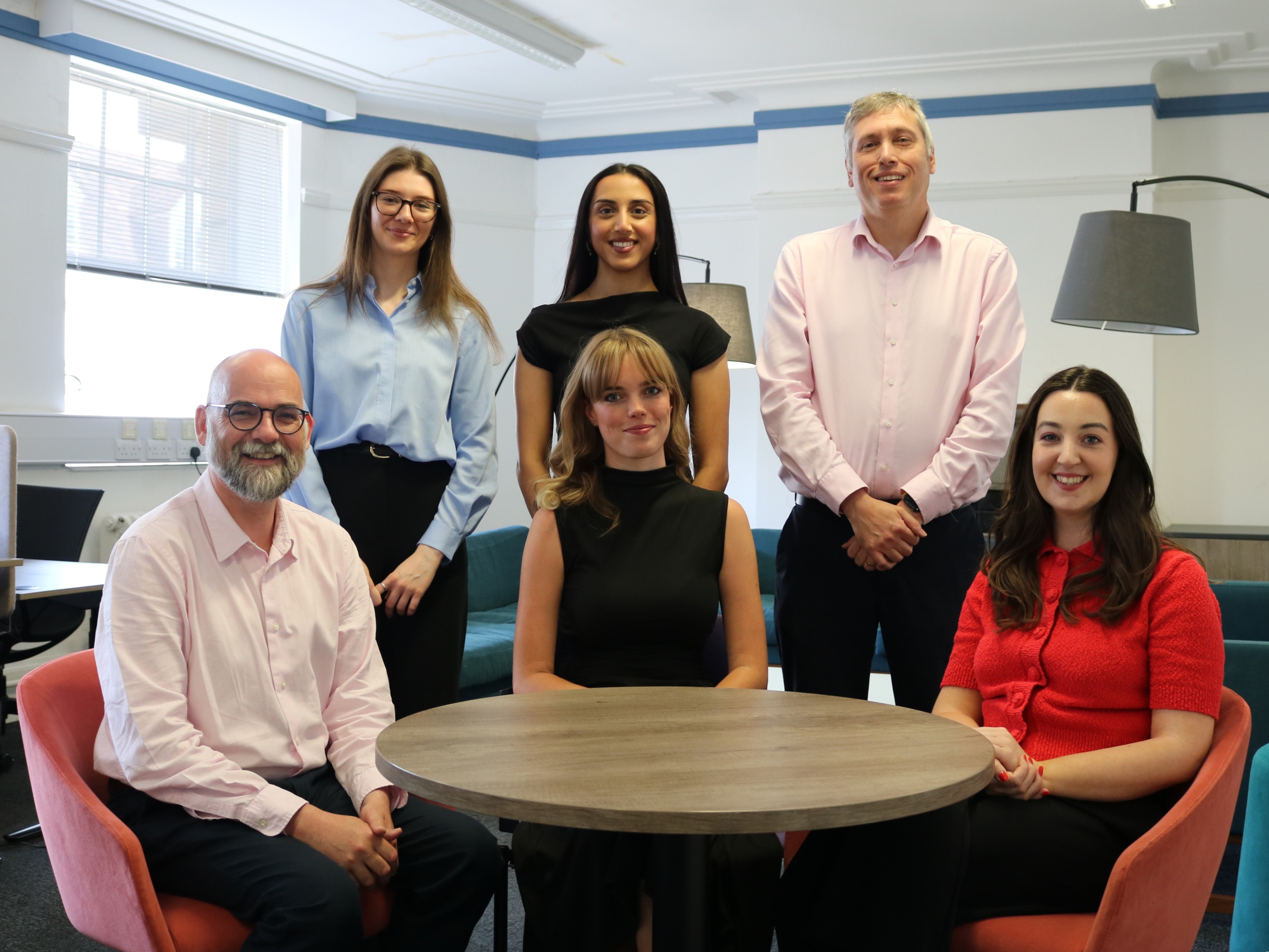 Photo of the current trainee solicitor cohort at WLS.
