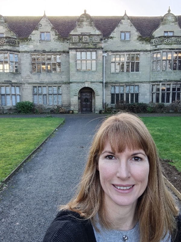 Nikki McGavin outside St. Johns House, Warwick