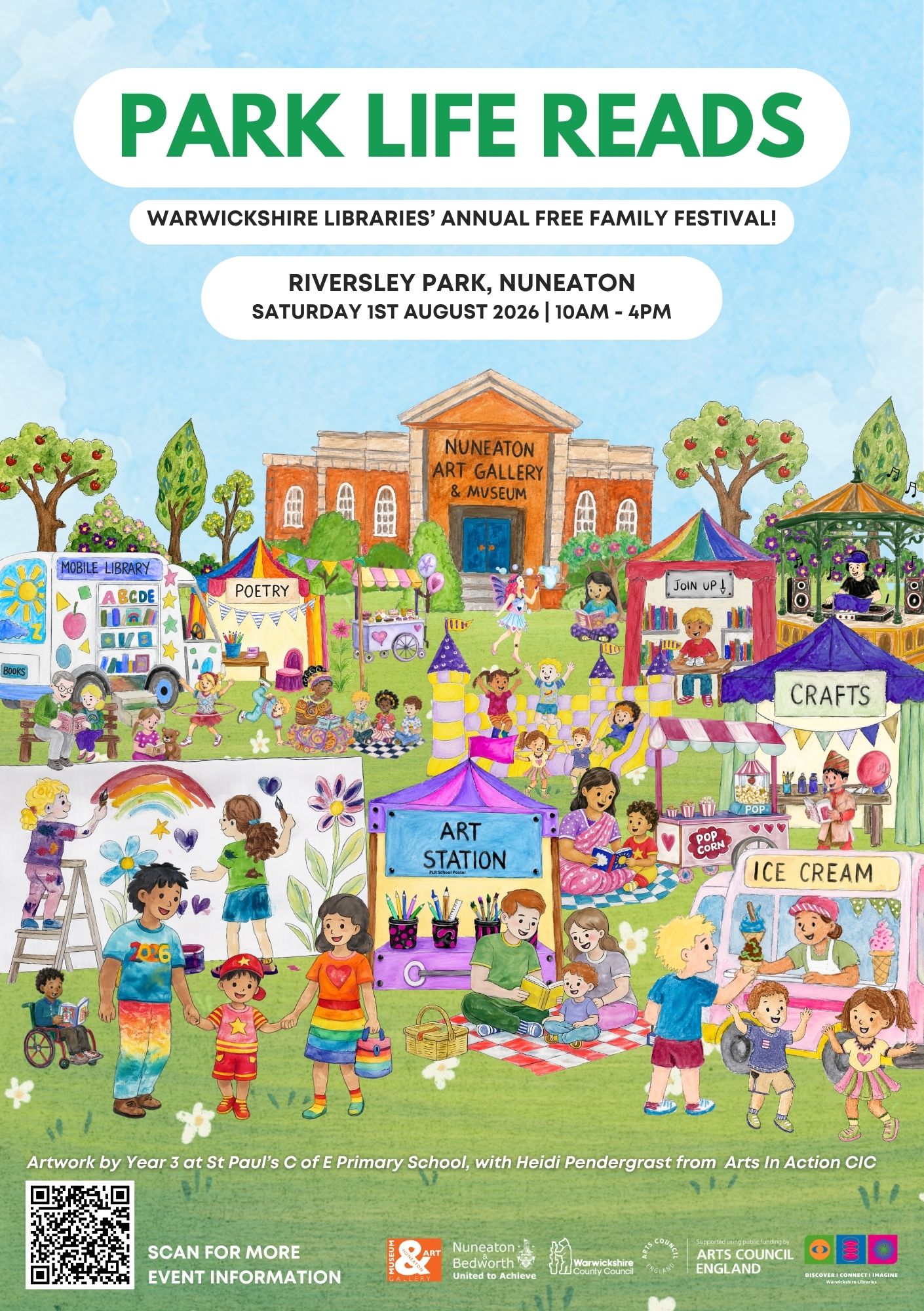 Poster for Park Life Reads