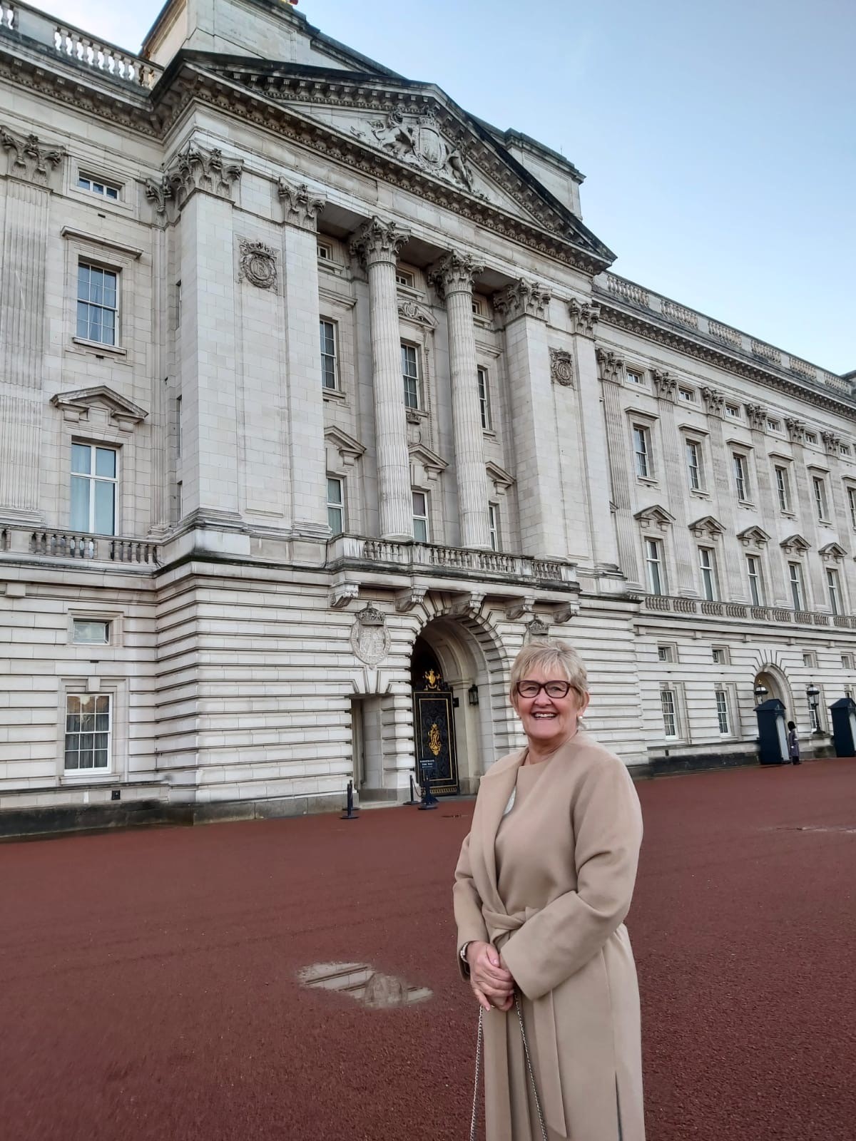 Paula at Buckingham Palace