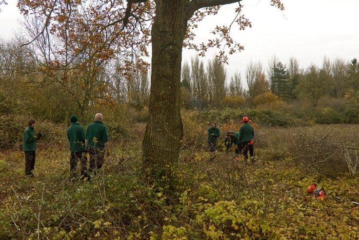 Rangers at Ufton Fields