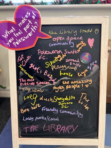 Poems for Polesworth word board