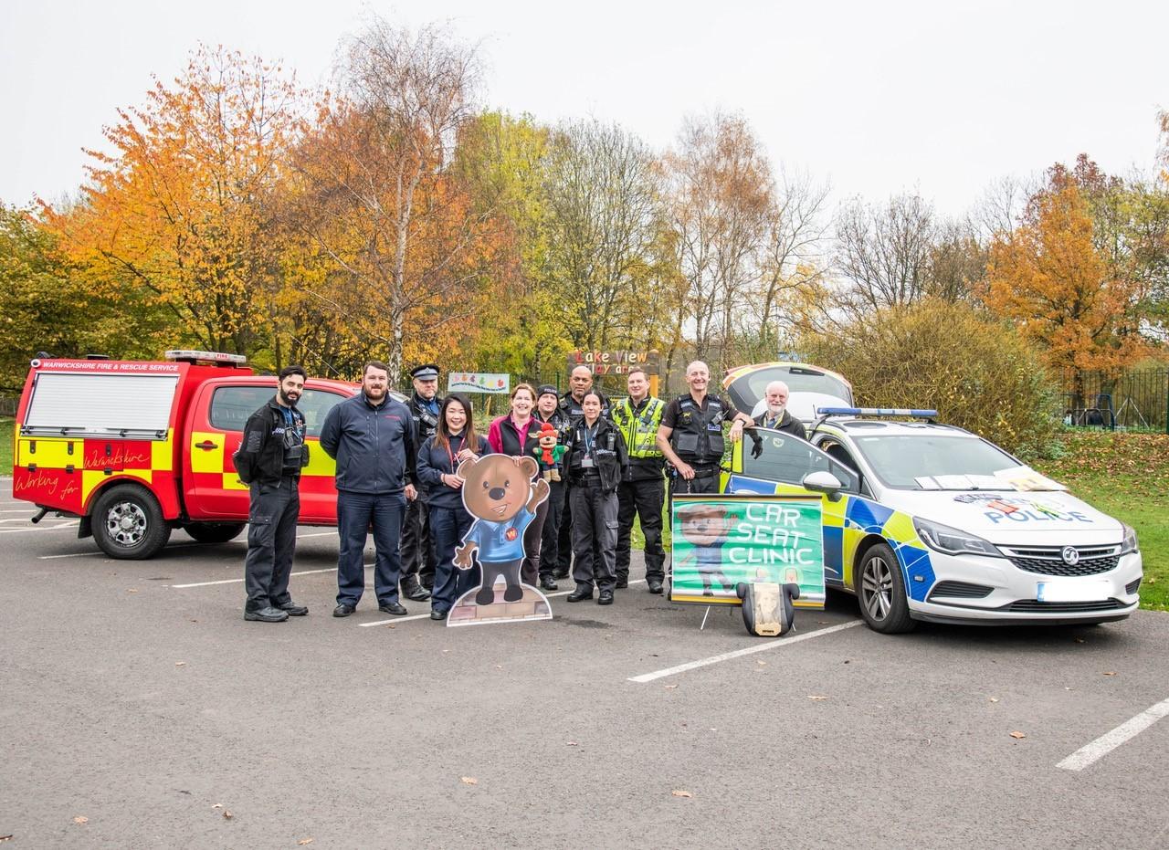 Warwickshire Road Safety Partnership group photo
