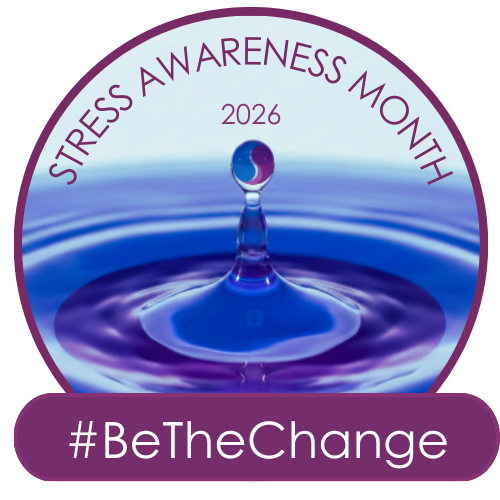 Stress awareness month 2026 logo