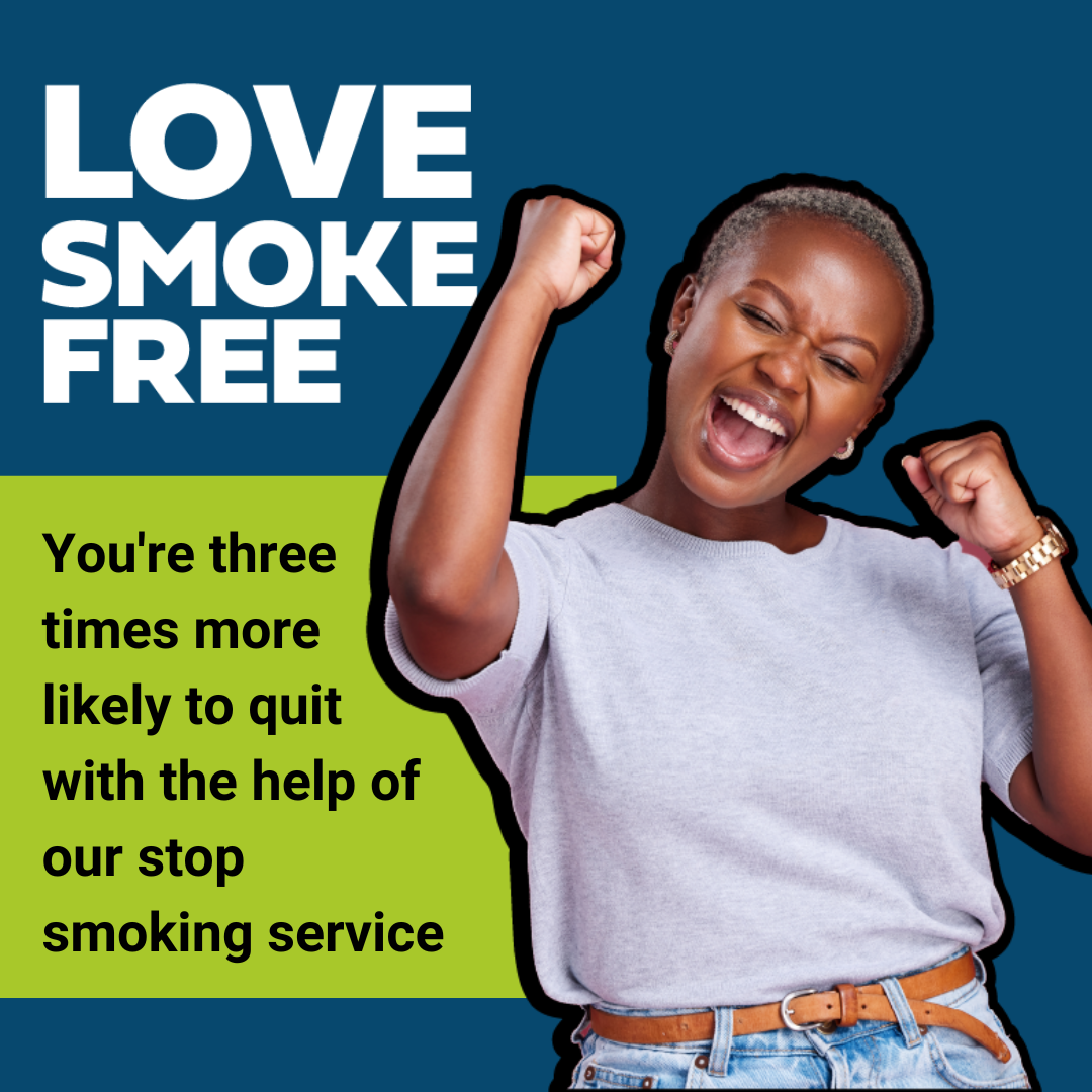 You're three times more likely to quit with stop smoking support