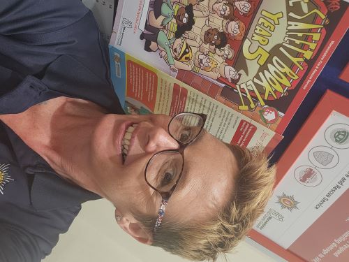 Sara Beirne, Warwickshire Fire and Rescue Service
