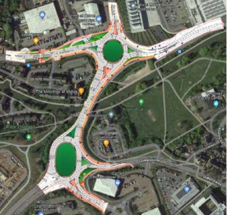 Scheme overview - A452 Europa Way corridor