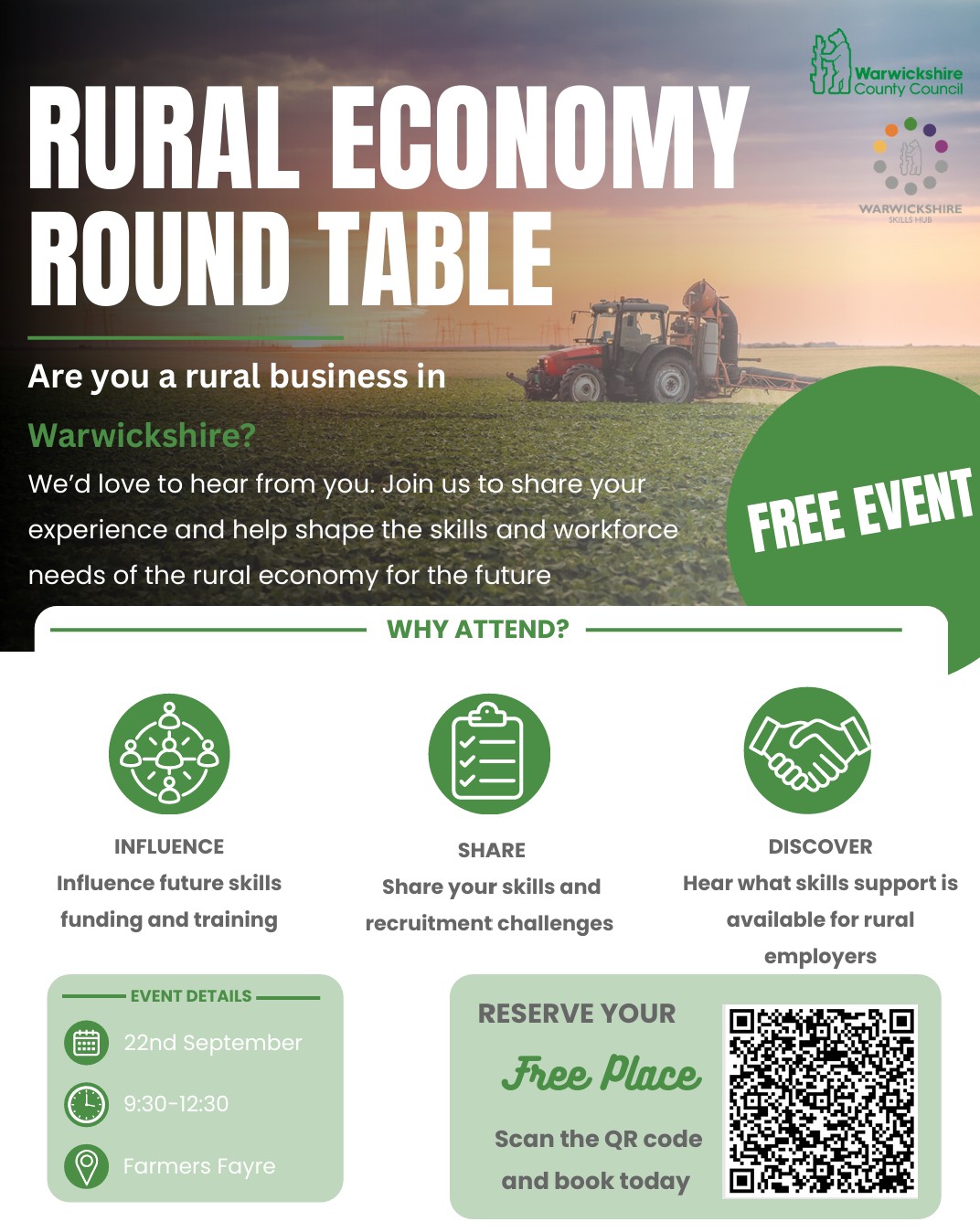 Rural Economy Round Table poster