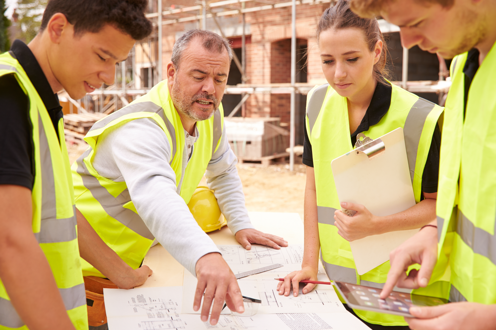 Construction workers