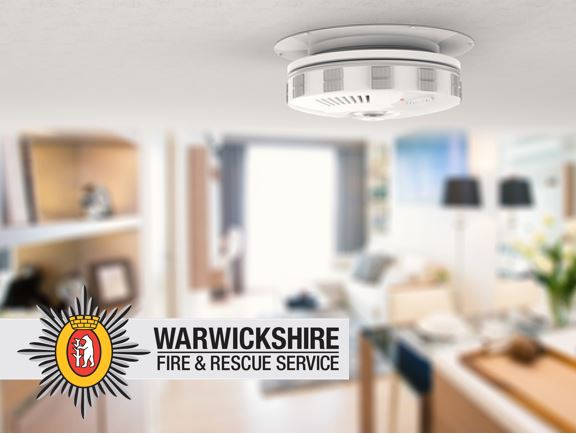 Warwickshire Fire and Rescue Service on the importance of testing smoke  alarms regularly – Warwickshire County Council