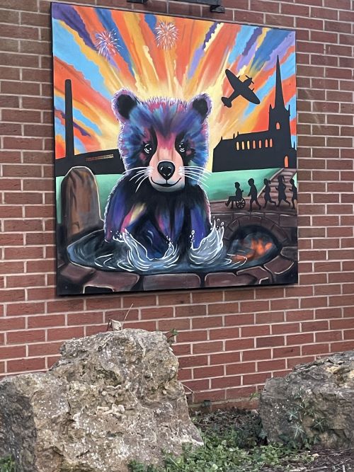 Bear mural