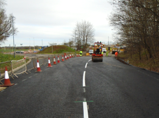 Figure 5 – New Dalehouse Lane tie in surfacing