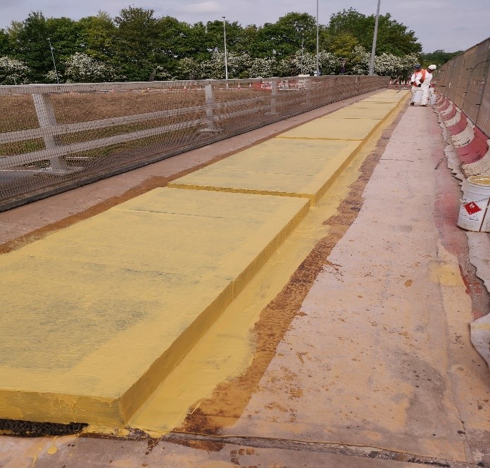 Picture of waterproofing at Stoneleigh