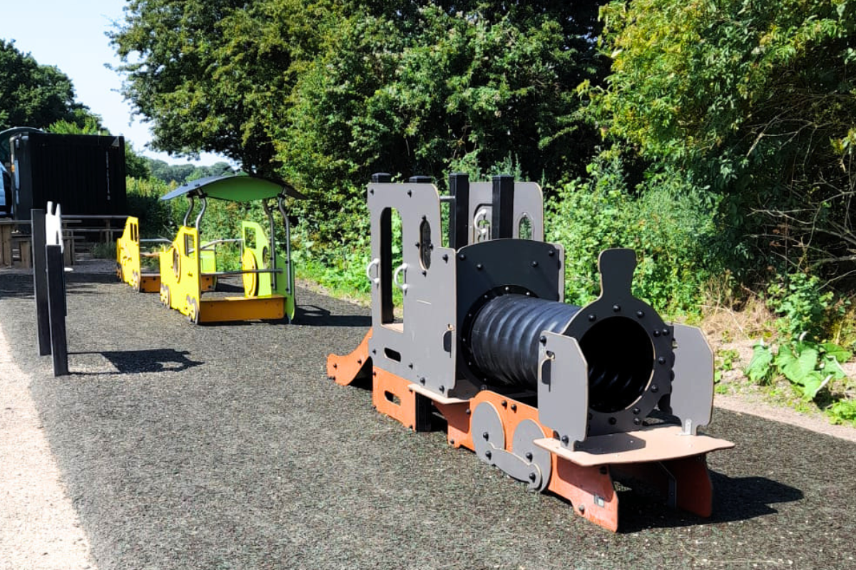 Stratford Greenway play train