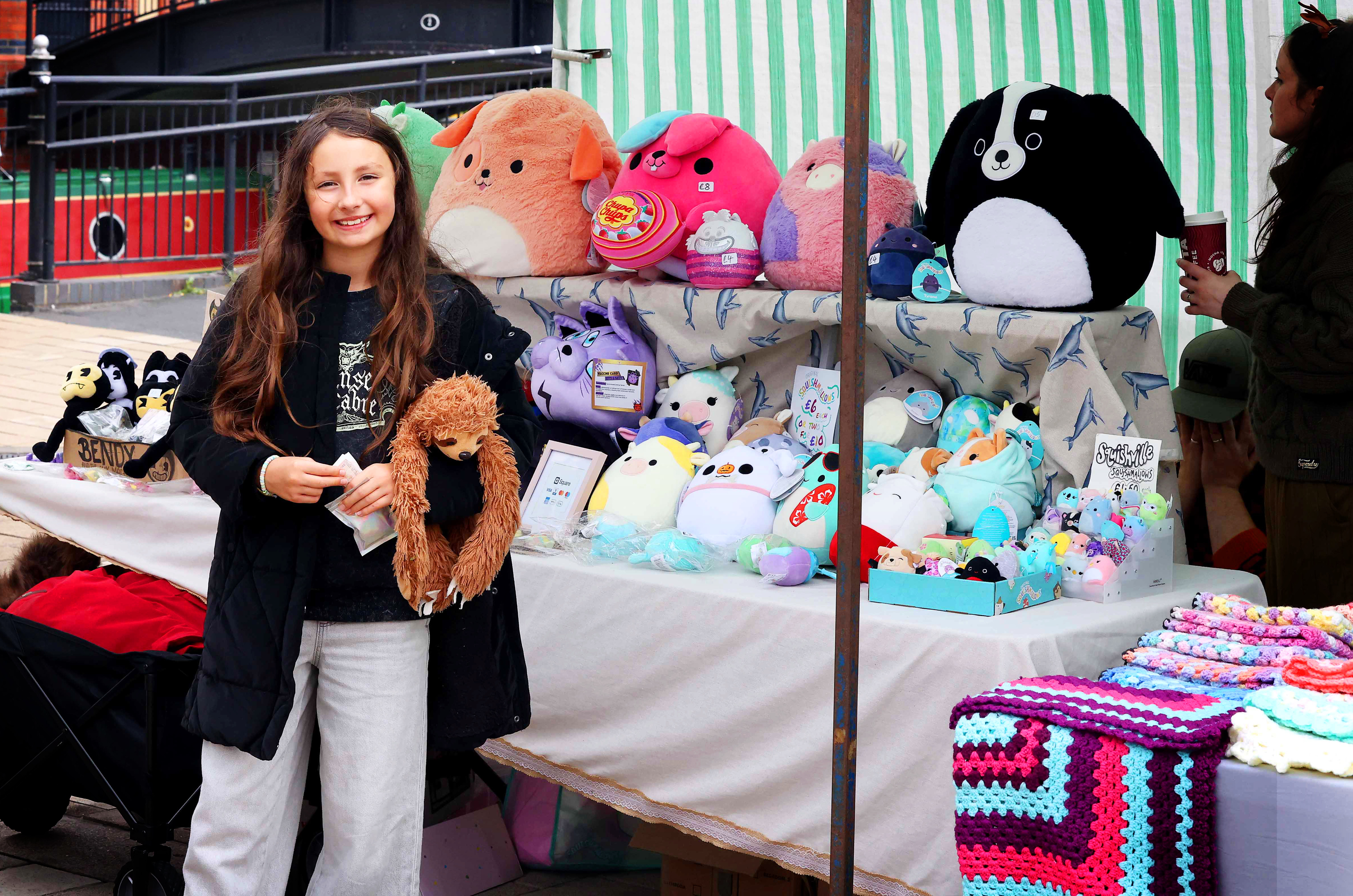 Stall at a Teenage Market