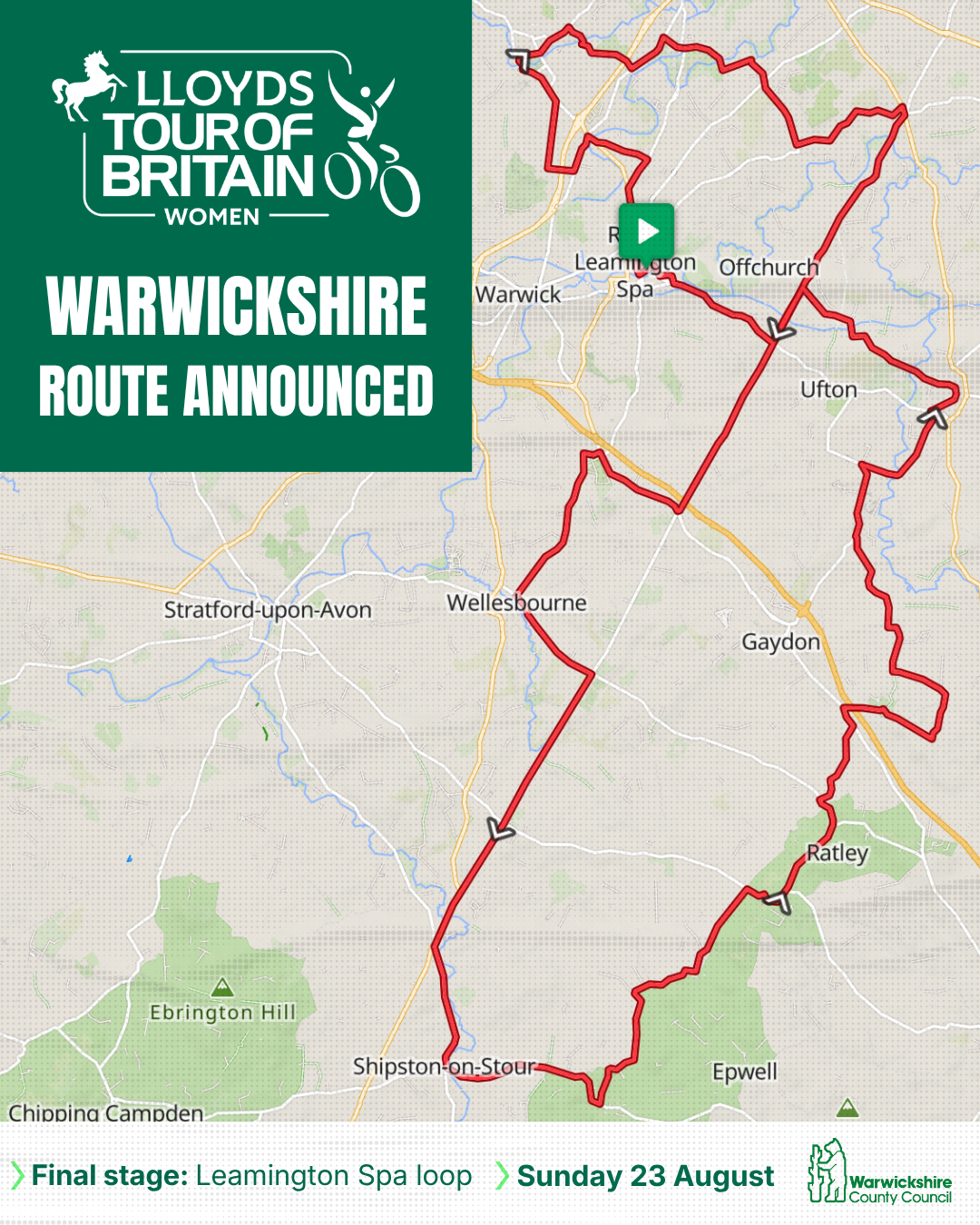 Tour of Britain route 2026
