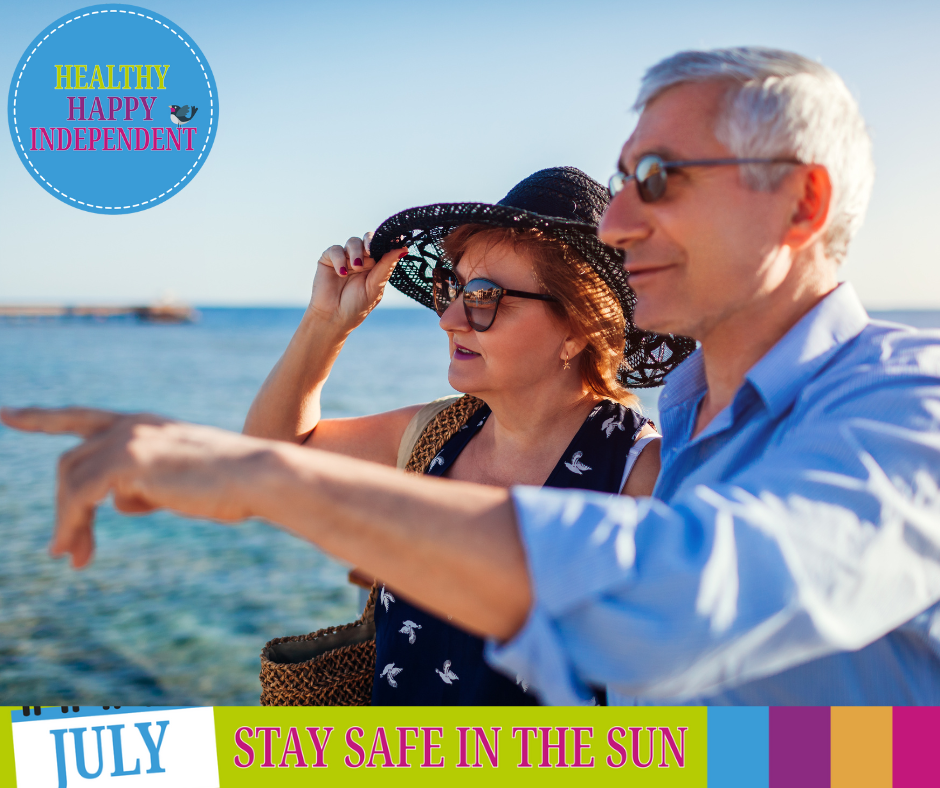 Keeping older people safe in the sun