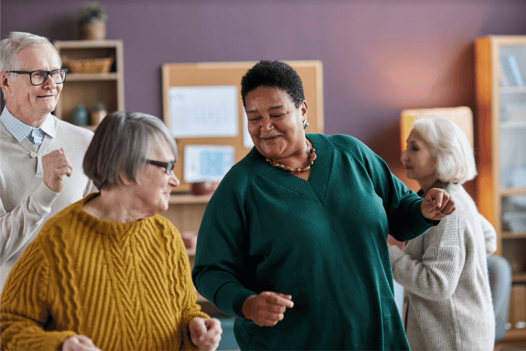 Helping residents to live well with dementia