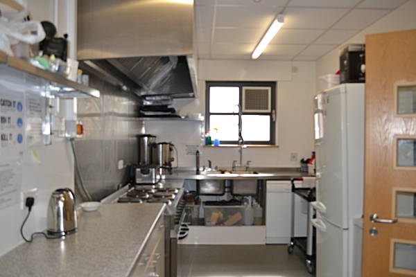 Upstairs kitchen