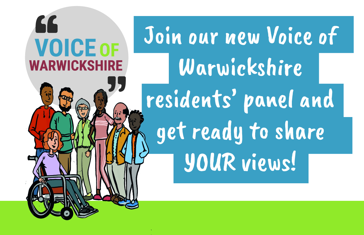 Join our new Voice of Warwickshire residents' panel