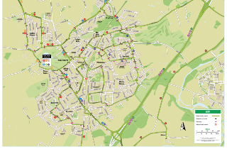 Kenilworth bus route map