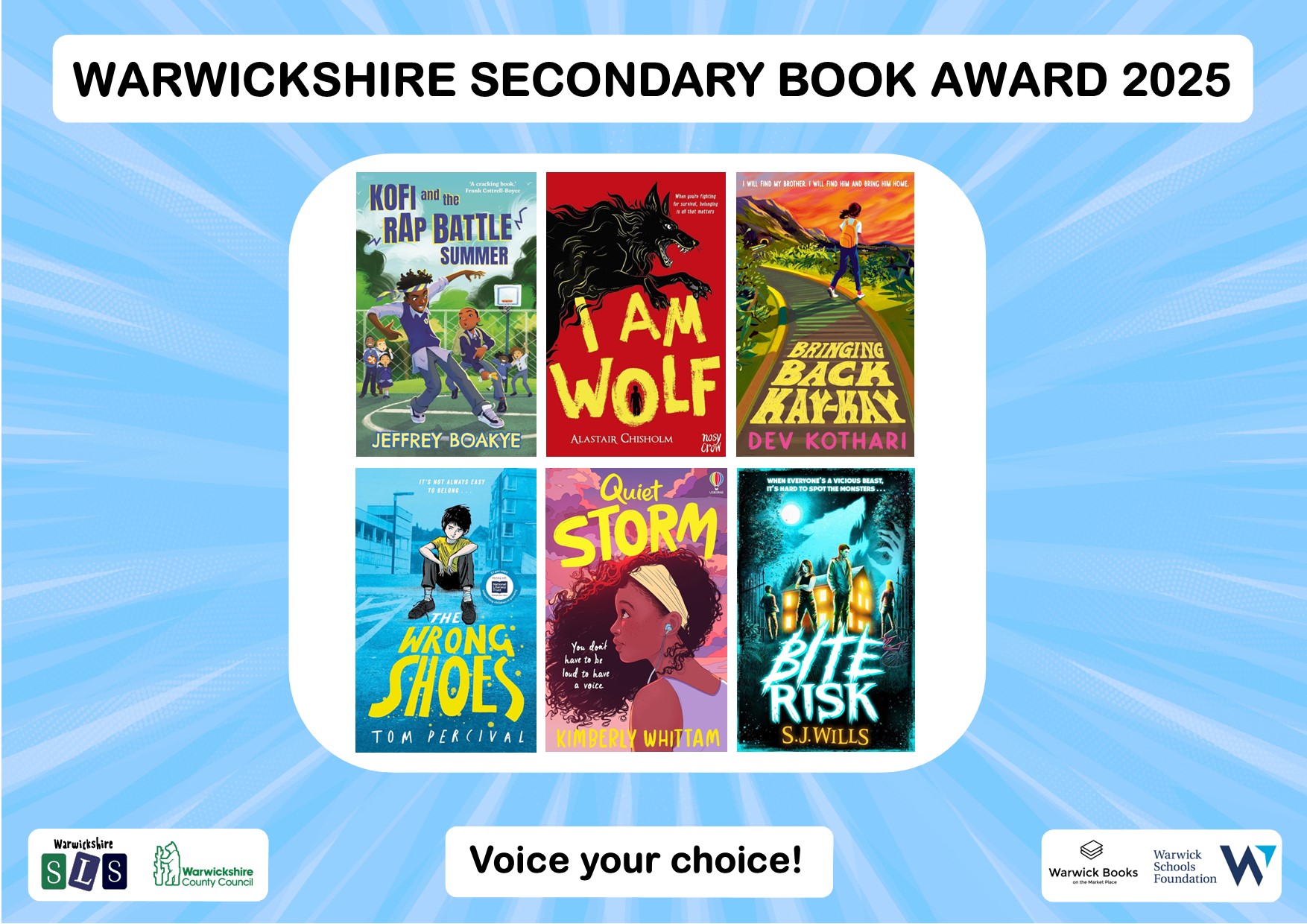 Warwickshire Secondary Book Award
