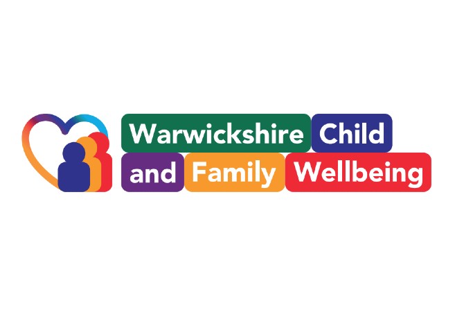 Warwickshire Child and Family Wellbeing logo