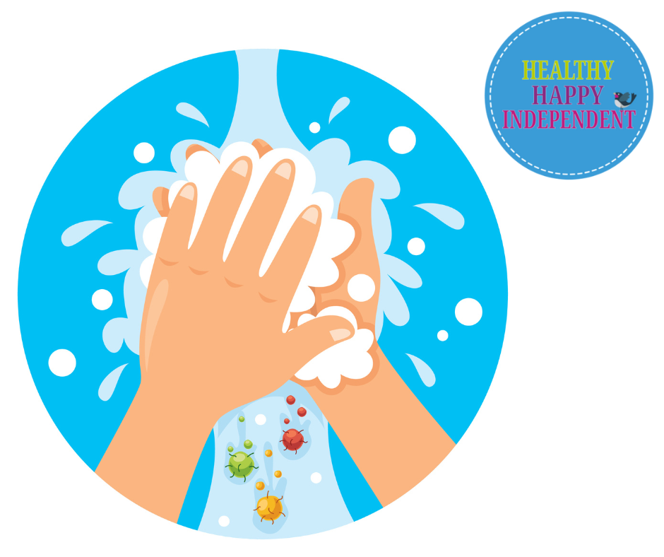 Washing hands