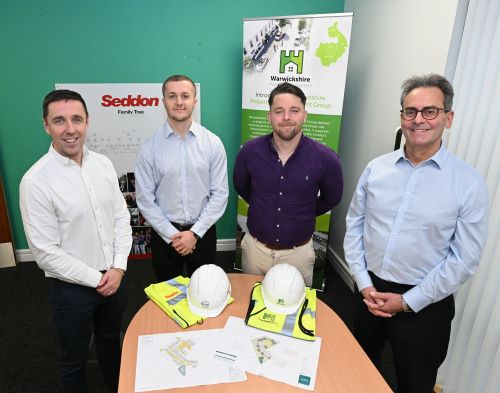 Group of people around a table