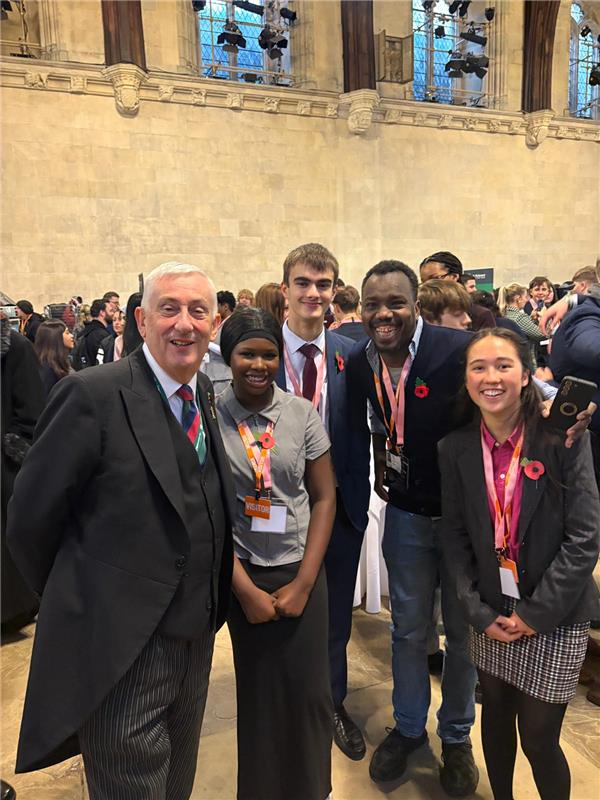 Youth parliament Warwickshire 