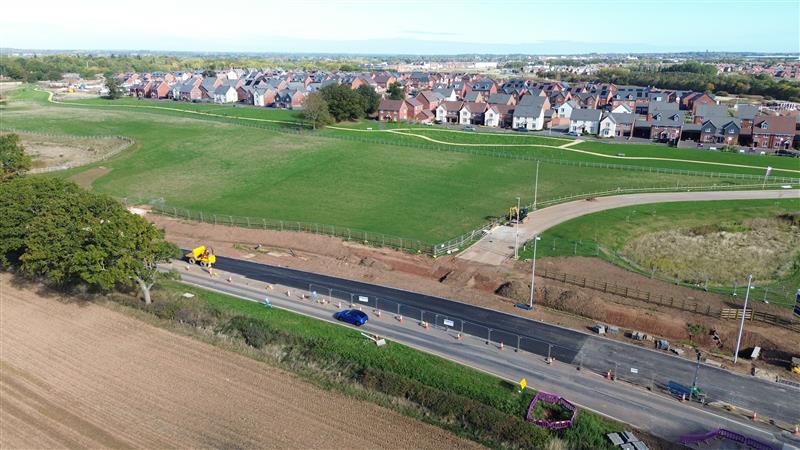 Asps development being built