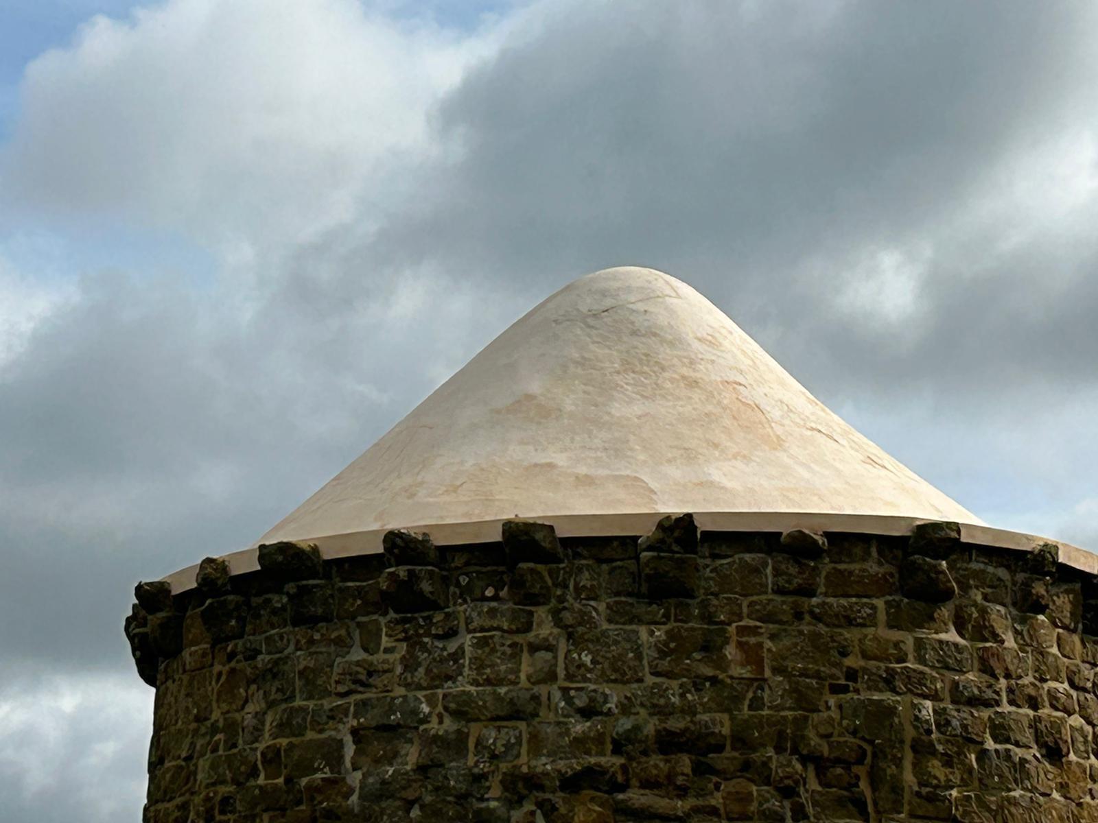 The dome of the beacon tower.