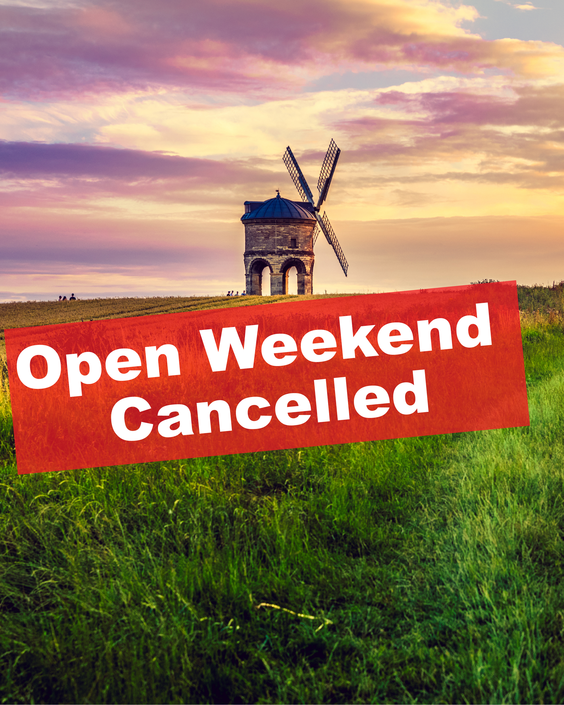 Chesterton windmill open day cancelled