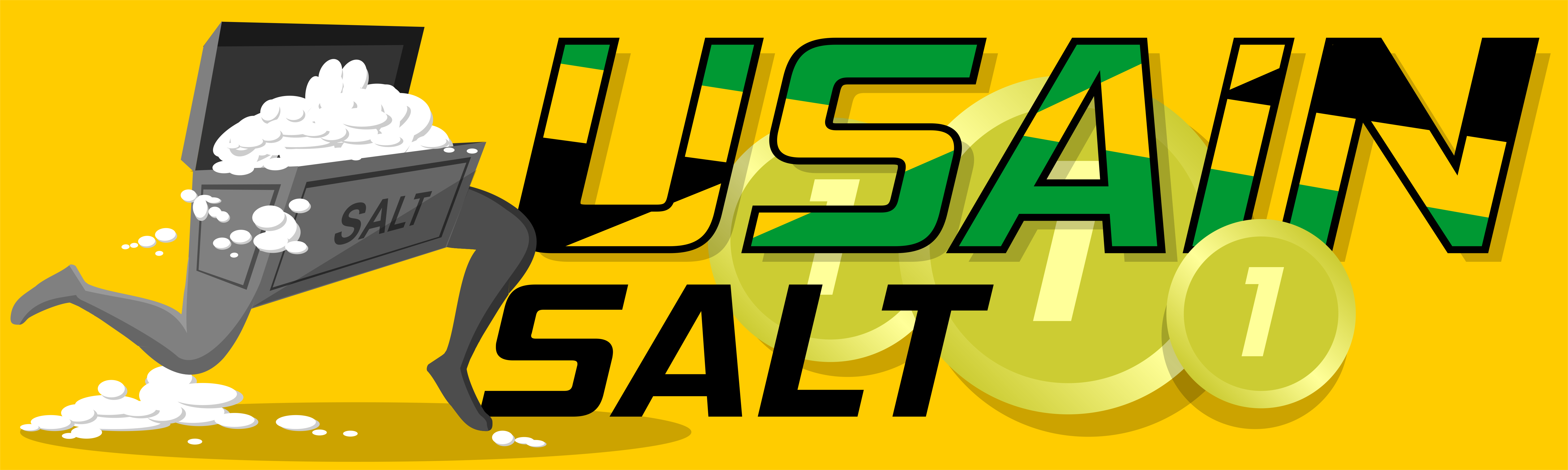 Usain Salt Decal