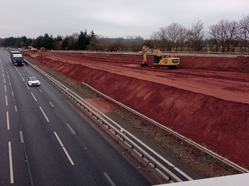 Figure 2 - Embankment slip