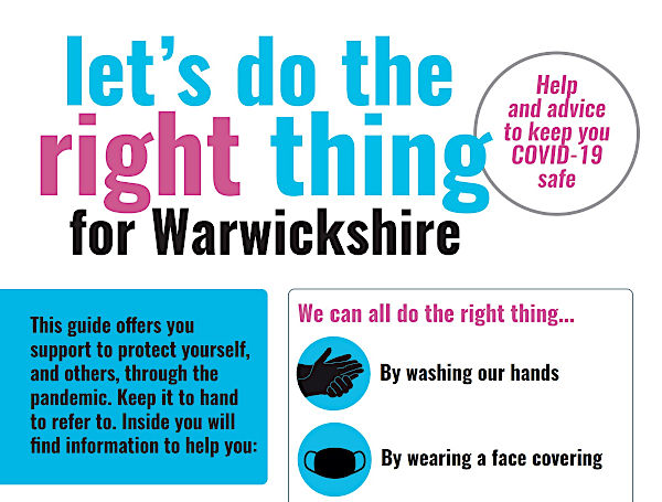 Let's do the right thing for Warwickshire