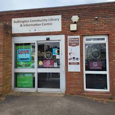 Image of the front door of Bulkington Community Library