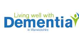 Logo for Living well with Dementia in Warwickshire campaign