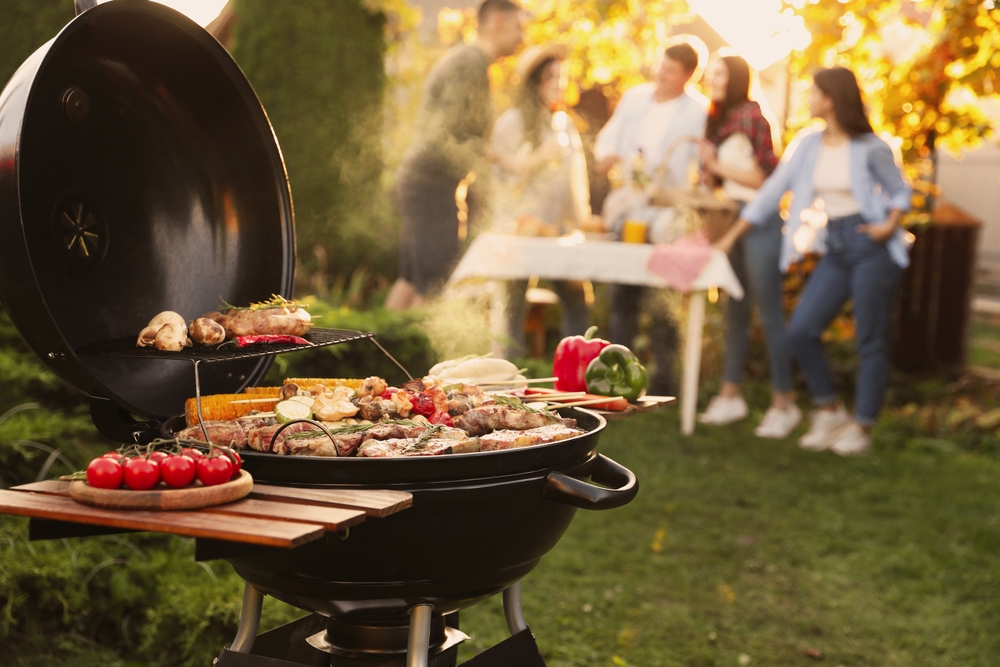 A photo of a barbecue