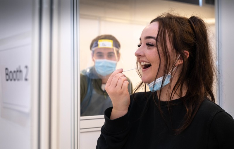 swab test