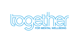 Together for mental wellbeing charity logo