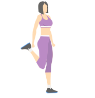 Heel flicks exercise