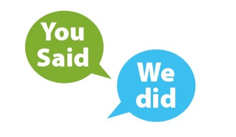 You Said We Did Warwickshire County Council You Said We Did Warwickshire County Council